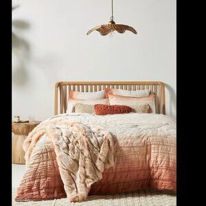 Anthropologie Marlowe quilt and Two Shams Full